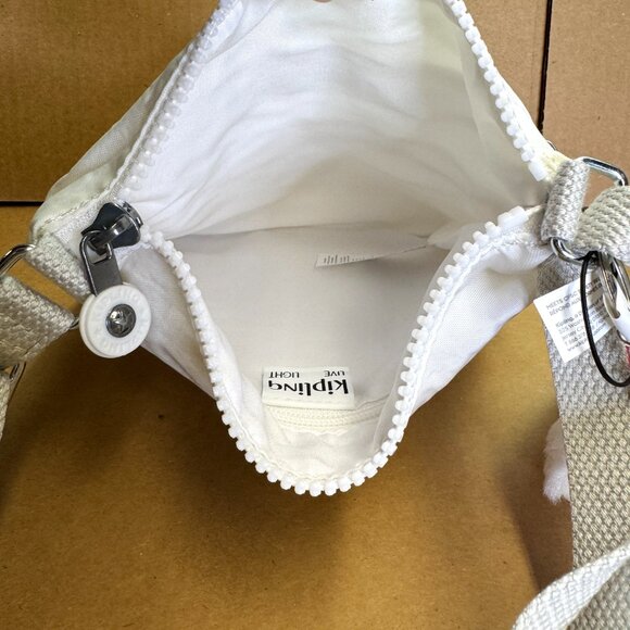 Kipling Keiko Small Crossbody Bag - Alabaster - Picture 10 of 11